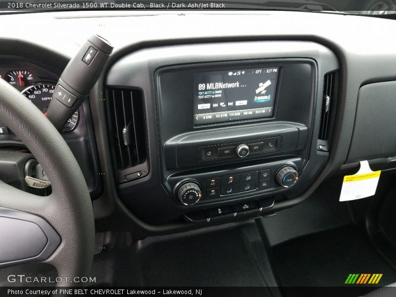 Black / Dark Ash/Jet Black 2018 Chevrolet Silverado 1500 WT Double Cab