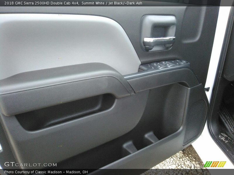Summit White / Jet Black/­Dark Ash 2018 GMC Sierra 2500HD Double Cab 4x4