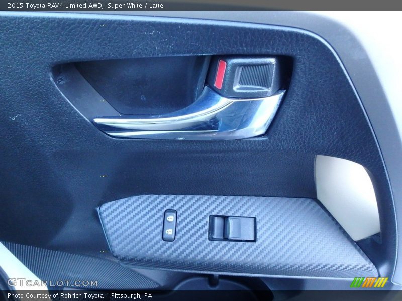 Super White / Latte 2015 Toyota RAV4 Limited AWD