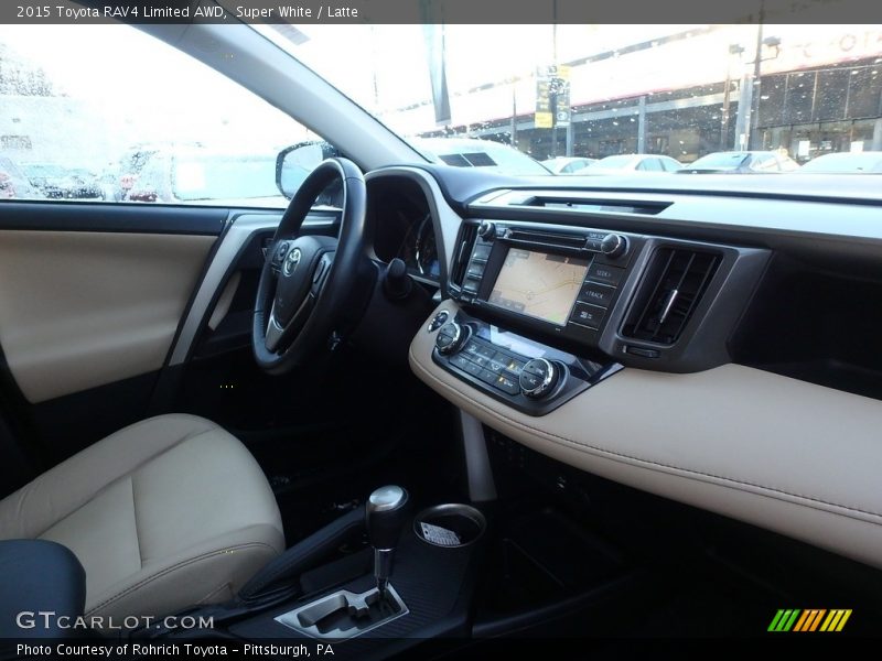 Super White / Latte 2015 Toyota RAV4 Limited AWD