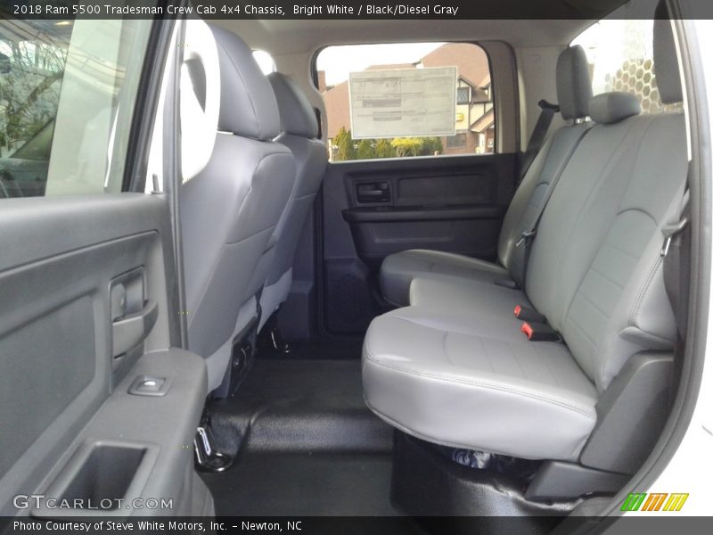 Bright White / Black/Diesel Gray 2018 Ram 5500 Tradesman Crew Cab 4x4 Chassis