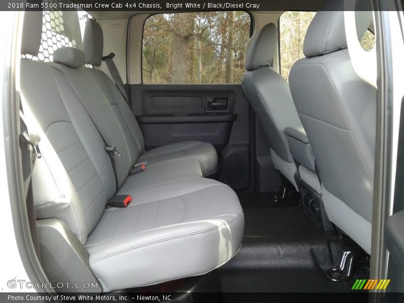 Bright White / Black/Diesel Gray 2018 Ram 5500 Tradesman Crew Cab 4x4 Chassis