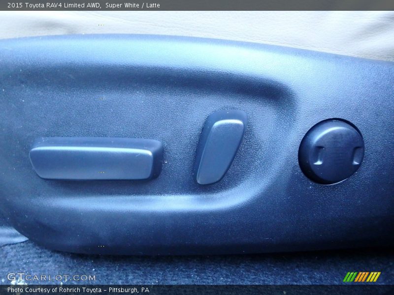 Super White / Latte 2015 Toyota RAV4 Limited AWD