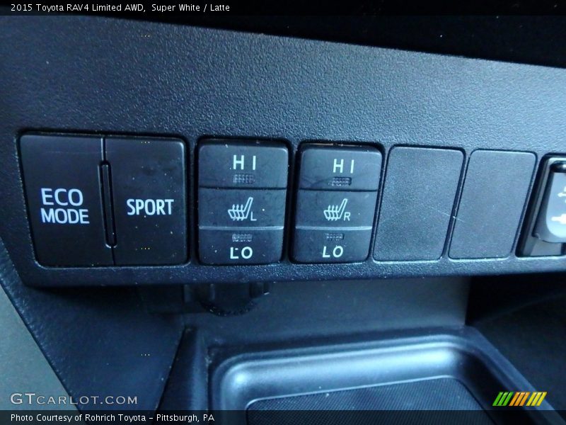 Super White / Latte 2015 Toyota RAV4 Limited AWD