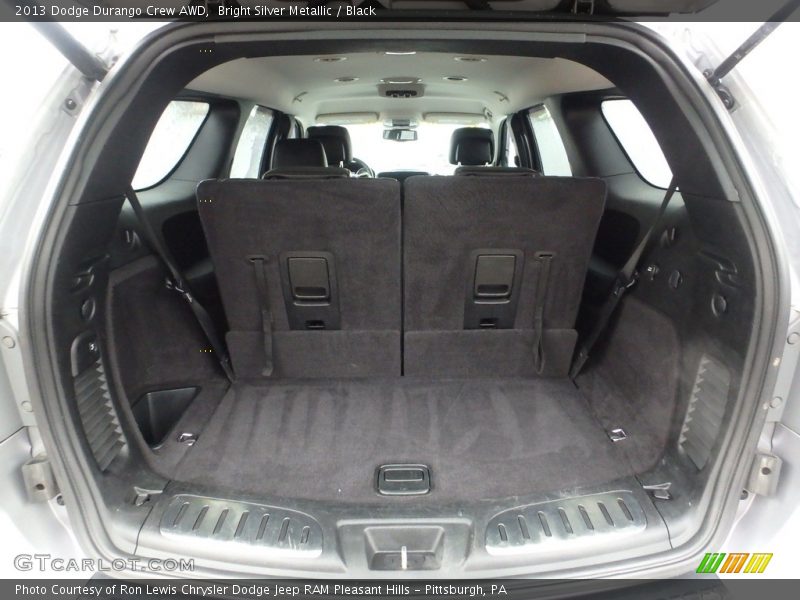 Bright Silver Metallic / Black 2013 Dodge Durango Crew AWD