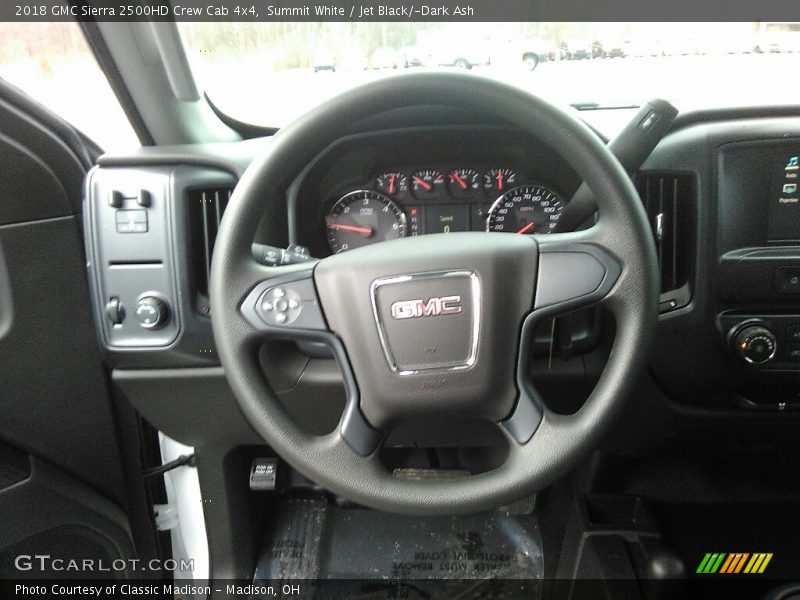 Summit White / Jet Black/­Dark Ash 2018 GMC Sierra 2500HD Crew Cab 4x4