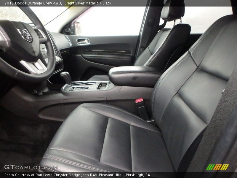 Bright Silver Metallic / Black 2013 Dodge Durango Crew AWD