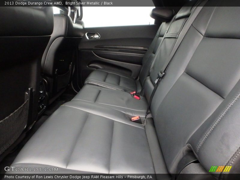 Bright Silver Metallic / Black 2013 Dodge Durango Crew AWD