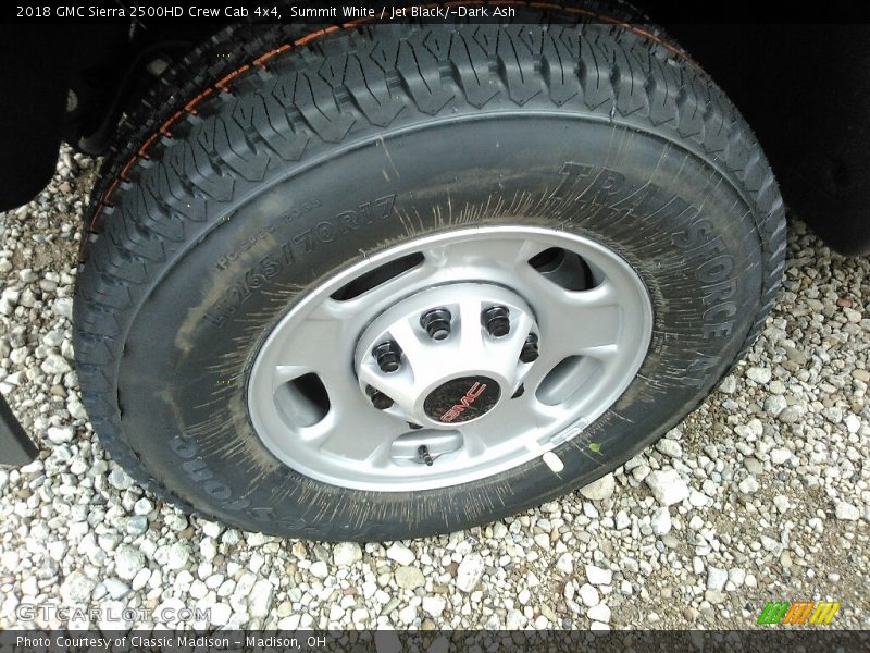 Summit White / Jet Black/­Dark Ash 2018 GMC Sierra 2500HD Crew Cab 4x4