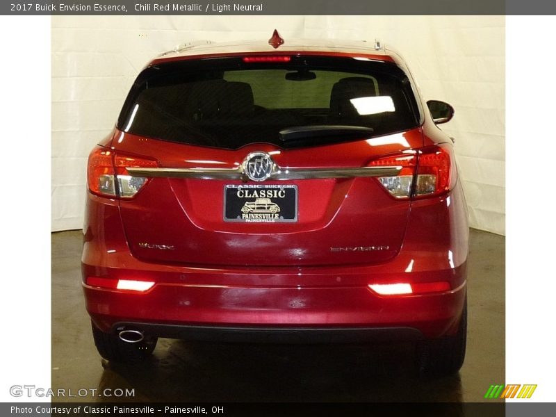 Chili Red Metallic / Light Neutral 2017 Buick Envision Essence