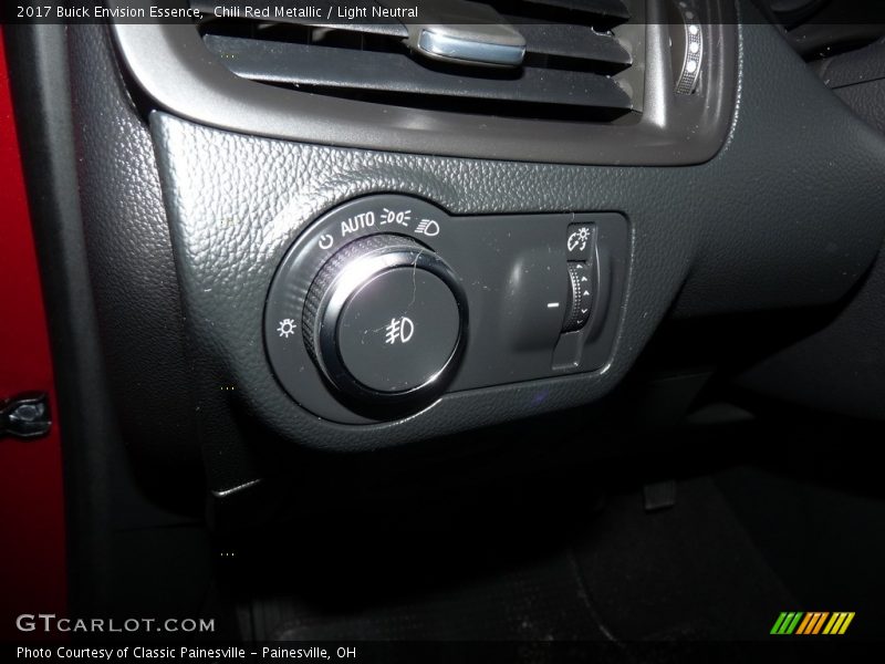 Chili Red Metallic / Light Neutral 2017 Buick Envision Essence