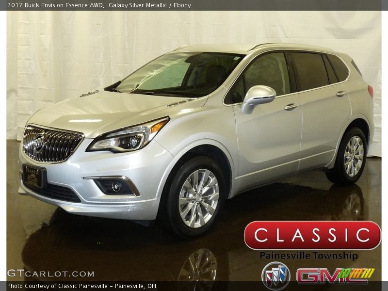 Galaxy Silver Metallic / Ebony 2017 Buick Envision Essence AWD