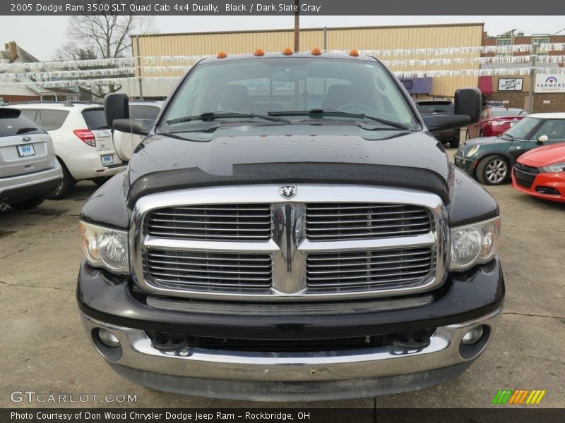 Black / Dark Slate Gray 2005 Dodge Ram 3500 SLT Quad Cab 4x4 Dually