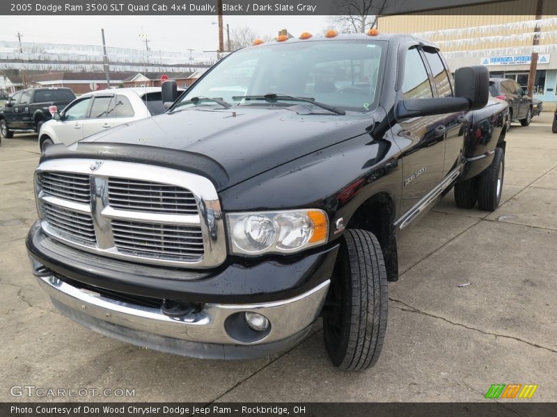 Black / Dark Slate Gray 2005 Dodge Ram 3500 SLT Quad Cab 4x4 Dually