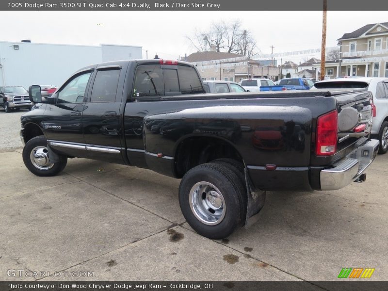 Black / Dark Slate Gray 2005 Dodge Ram 3500 SLT Quad Cab 4x4 Dually