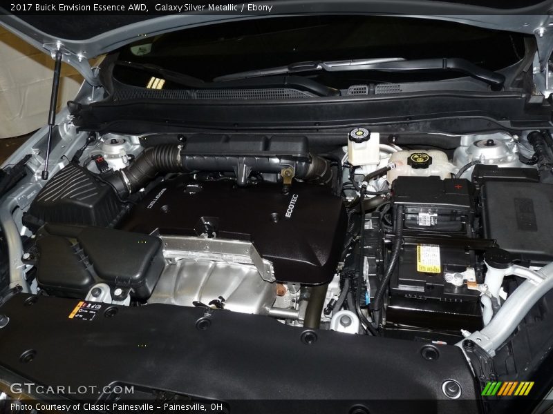 Galaxy Silver Metallic / Ebony 2017 Buick Envision Essence AWD