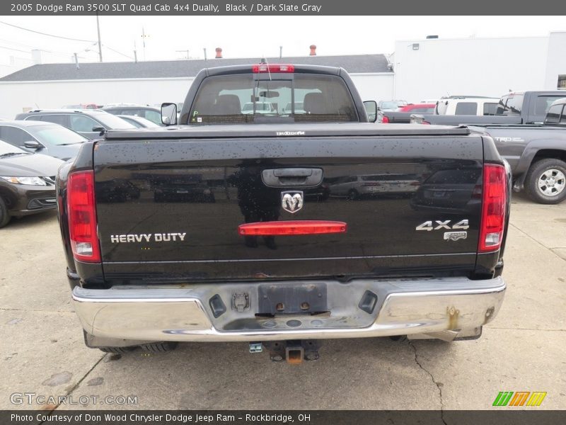 Black / Dark Slate Gray 2005 Dodge Ram 3500 SLT Quad Cab 4x4 Dually