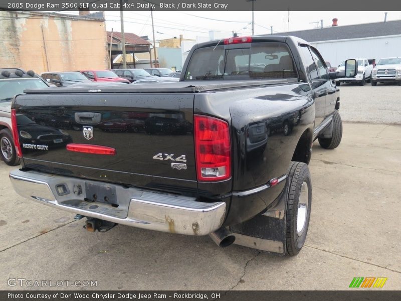 Black / Dark Slate Gray 2005 Dodge Ram 3500 SLT Quad Cab 4x4 Dually