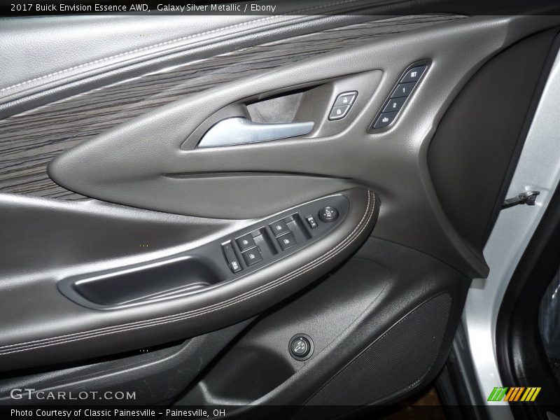 Galaxy Silver Metallic / Ebony 2017 Buick Envision Essence AWD