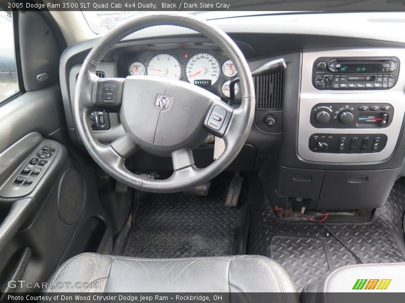 Black / Dark Slate Gray 2005 Dodge Ram 3500 SLT Quad Cab 4x4 Dually