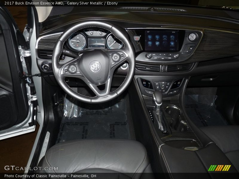 Galaxy Silver Metallic / Ebony 2017 Buick Envision Essence AWD