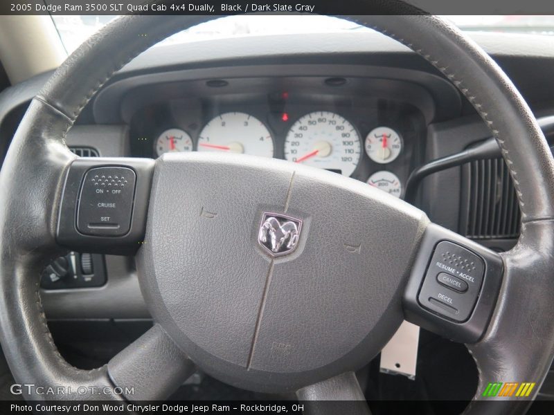 Black / Dark Slate Gray 2005 Dodge Ram 3500 SLT Quad Cab 4x4 Dually