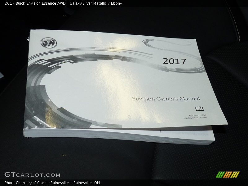 Galaxy Silver Metallic / Ebony 2017 Buick Envision Essence AWD