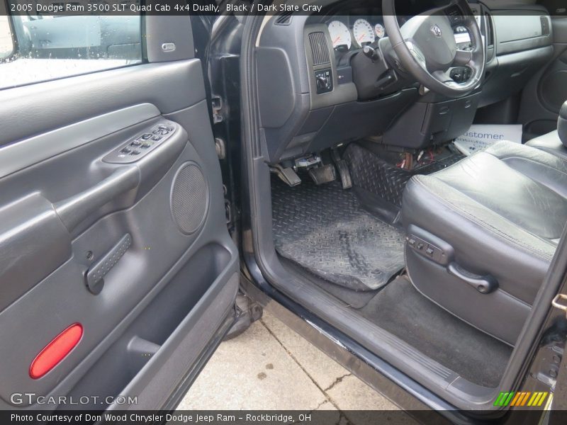 Black / Dark Slate Gray 2005 Dodge Ram 3500 SLT Quad Cab 4x4 Dually