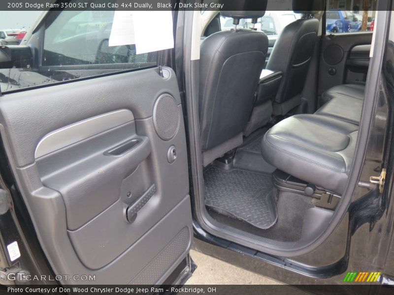 Black / Dark Slate Gray 2005 Dodge Ram 3500 SLT Quad Cab 4x4 Dually