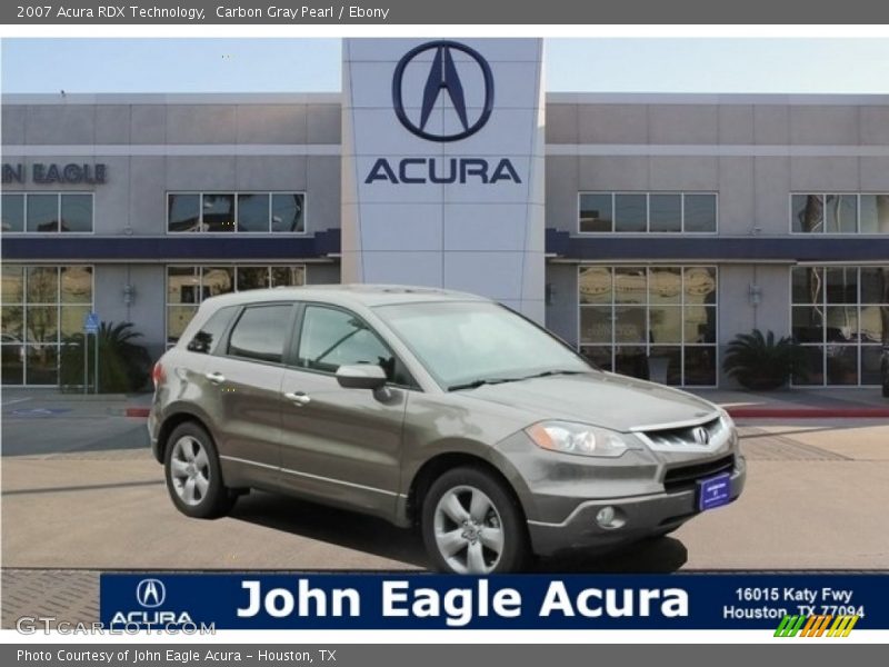 Carbon Gray Pearl / Ebony 2007 Acura RDX Technology