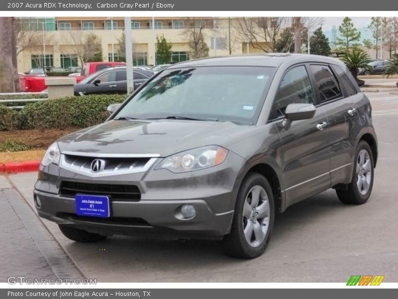 Carbon Gray Pearl / Ebony 2007 Acura RDX Technology
