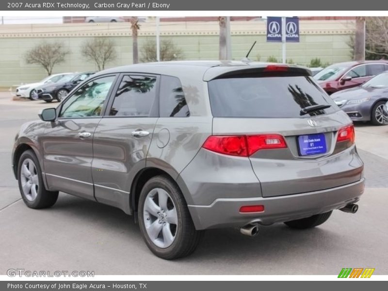 Carbon Gray Pearl / Ebony 2007 Acura RDX Technology