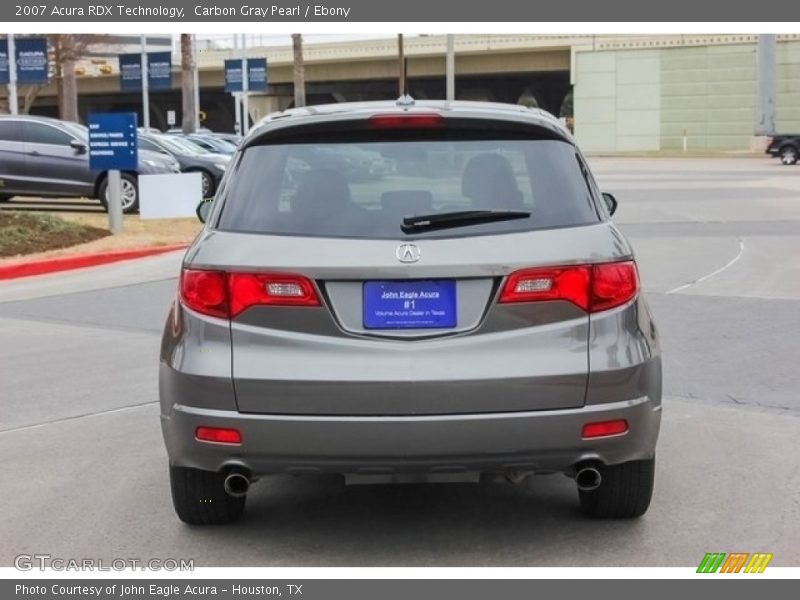 Carbon Gray Pearl / Ebony 2007 Acura RDX Technology