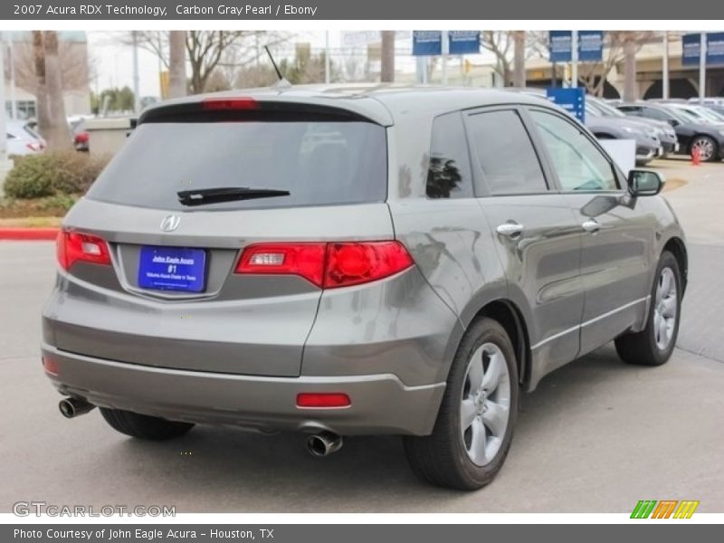 Carbon Gray Pearl / Ebony 2007 Acura RDX Technology