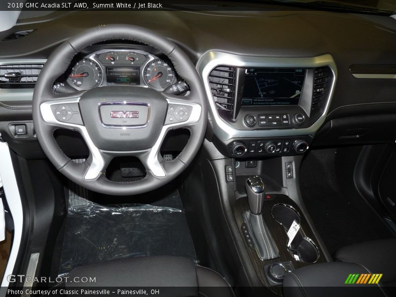 Summit White / Jet Black 2018 GMC Acadia SLT AWD