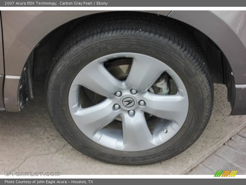 Carbon Gray Pearl / Ebony 2007 Acura RDX Technology