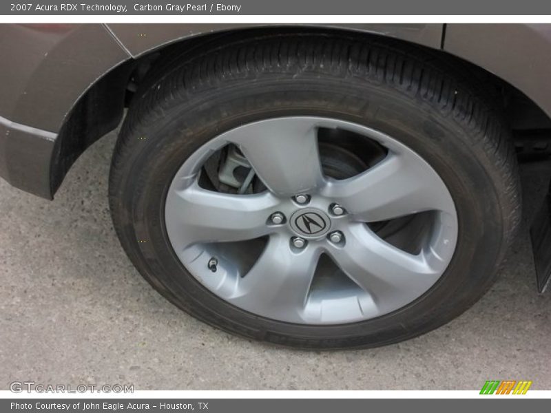 Carbon Gray Pearl / Ebony 2007 Acura RDX Technology