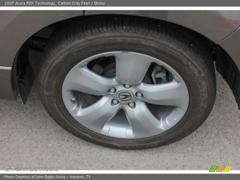 Carbon Gray Pearl / Ebony 2007 Acura RDX Technology
