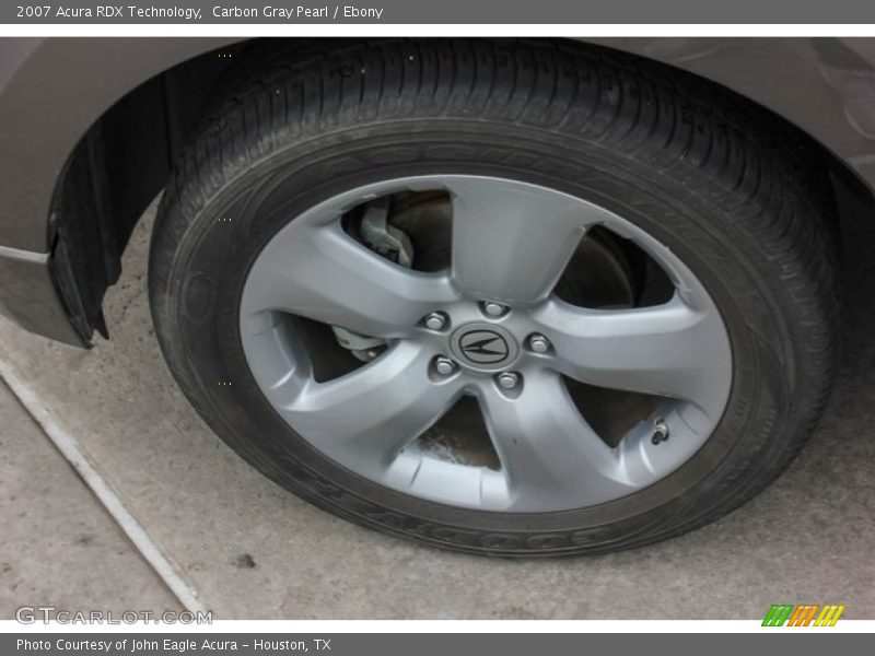 Carbon Gray Pearl / Ebony 2007 Acura RDX Technology