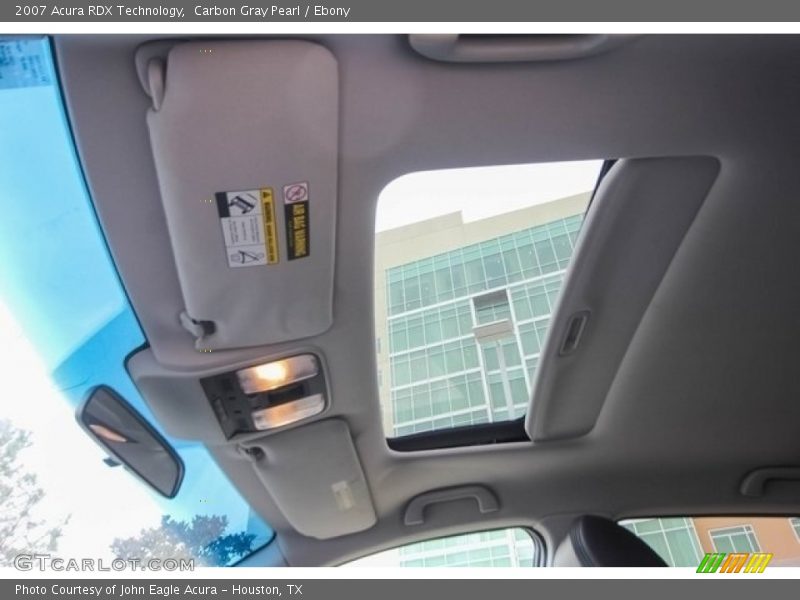 Carbon Gray Pearl / Ebony 2007 Acura RDX Technology