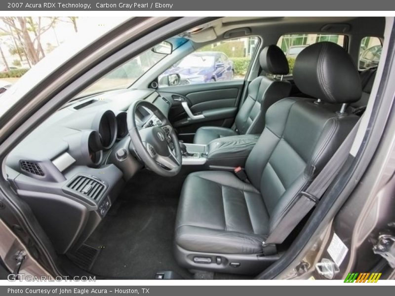 Carbon Gray Pearl / Ebony 2007 Acura RDX Technology