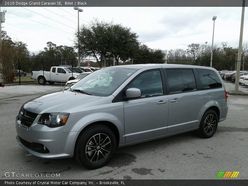 Billet / Black 2018 Dodge Grand Caravan SE