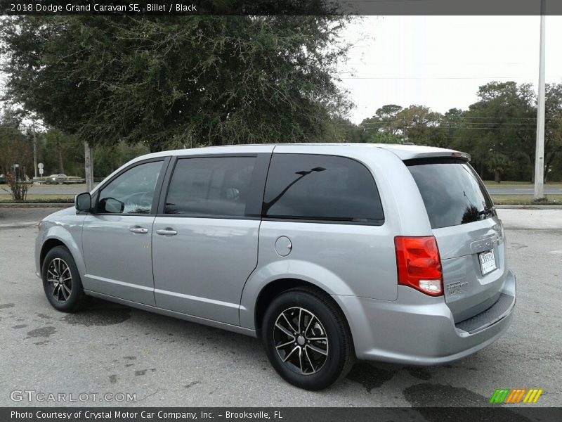 Billet / Black 2018 Dodge Grand Caravan SE