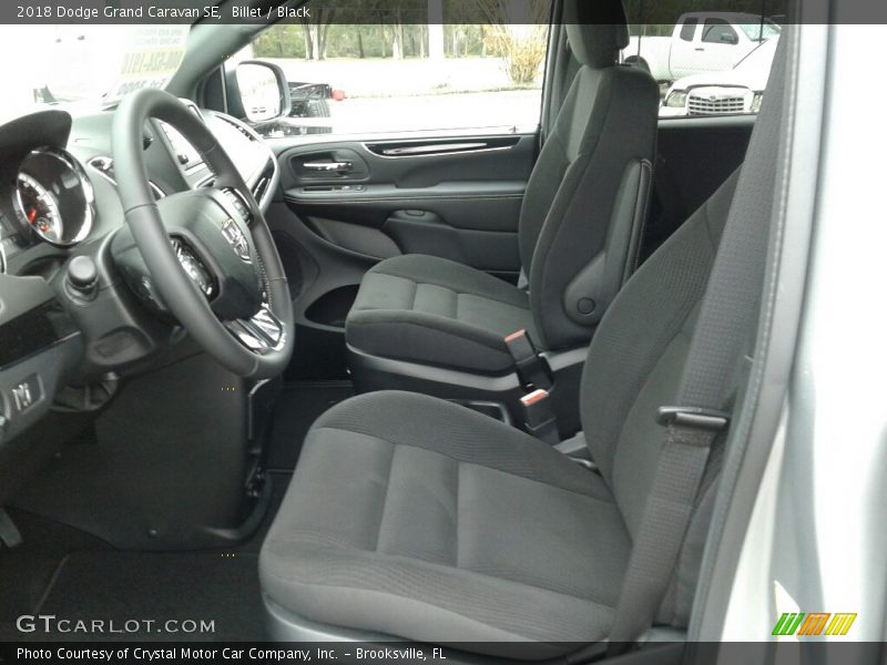 Billet / Black 2018 Dodge Grand Caravan SE