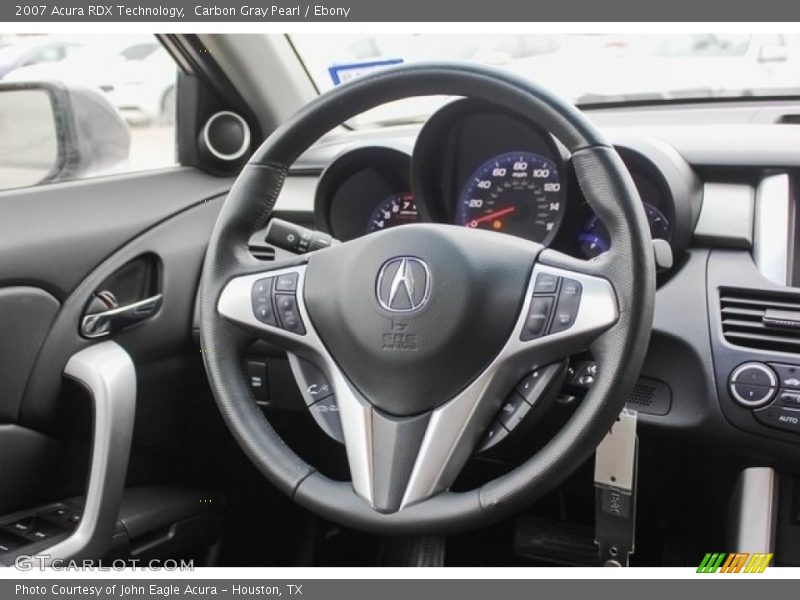 Carbon Gray Pearl / Ebony 2007 Acura RDX Technology