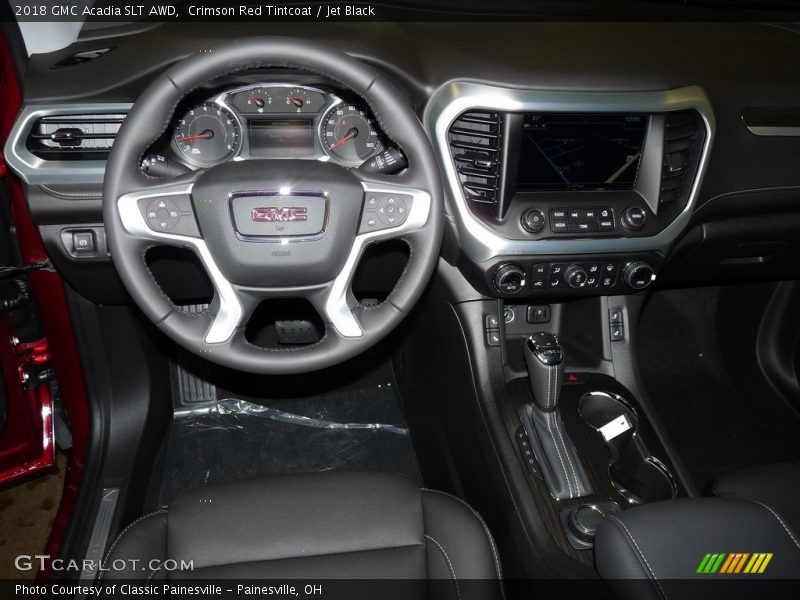Crimson Red Tintcoat / Jet Black 2018 GMC Acadia SLT AWD