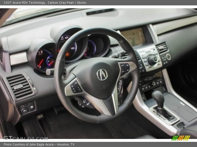 Carbon Gray Pearl / Ebony 2007 Acura RDX Technology
