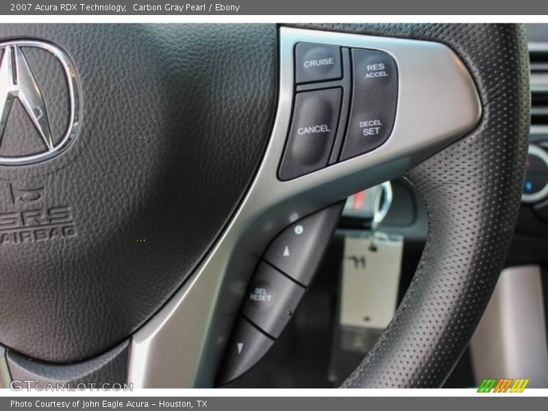 Carbon Gray Pearl / Ebony 2007 Acura RDX Technology