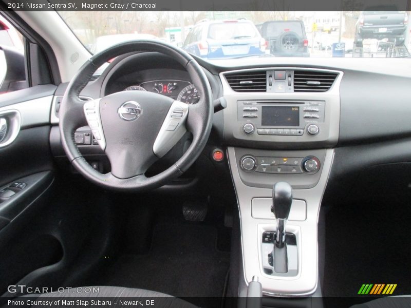 Magnetic Gray / Charcoal 2014 Nissan Sentra SV