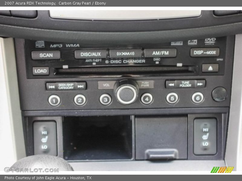 Carbon Gray Pearl / Ebony 2007 Acura RDX Technology